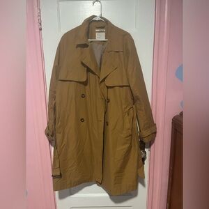 Double breasted trench coat with belt excellent condition a new day brand